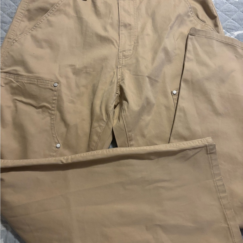 Michael Kors Tan Chinos Classic Straight Leg